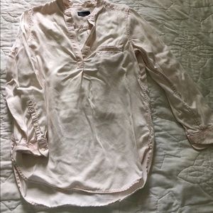 Gap light pink blouse