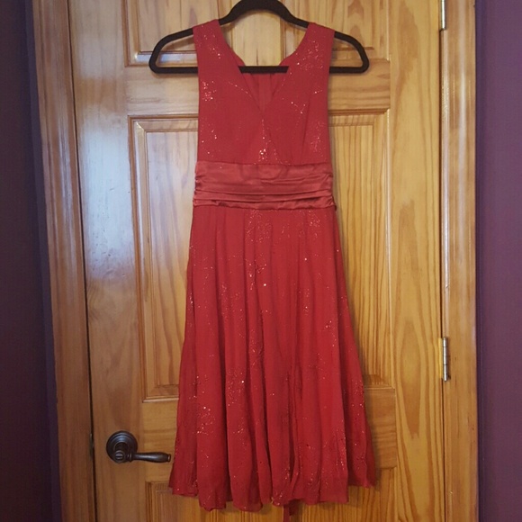 1920's flapper girl inspired red dress - Picture 1 of 2