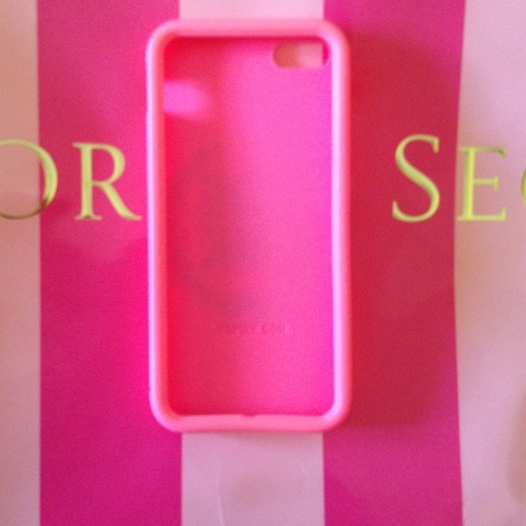 PINK Victoria's Secret Rubber iPhone5 Case - Picture 2 of 2