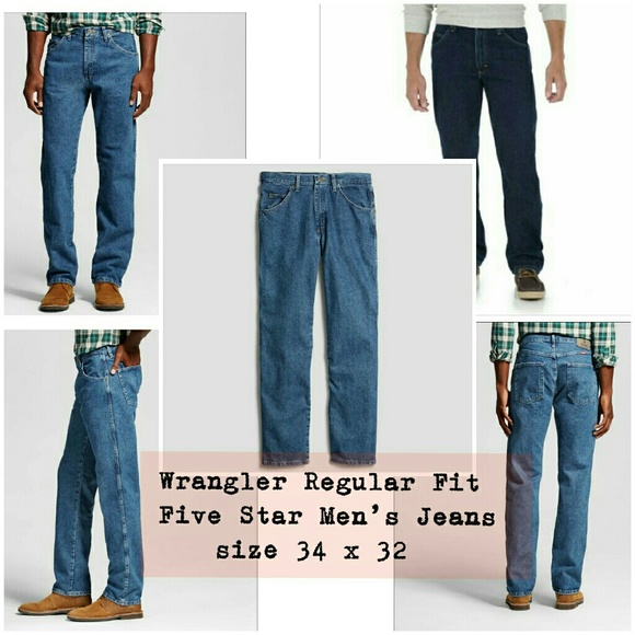 Wrangler Regular Fit Five Star Men's Jeans