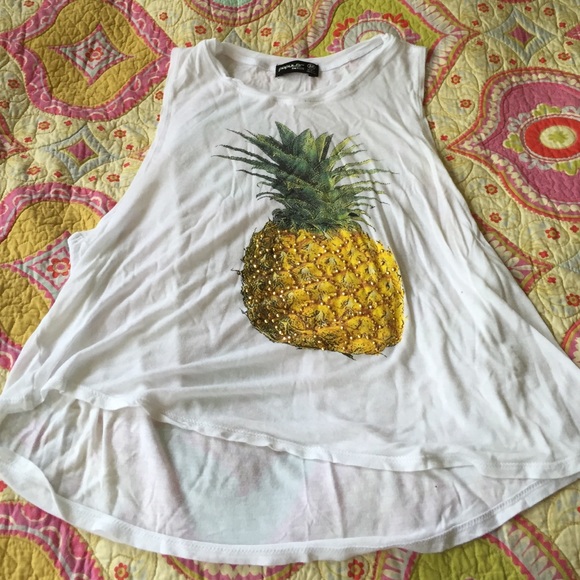Pineapple crop top