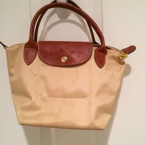 Small, tan long champ