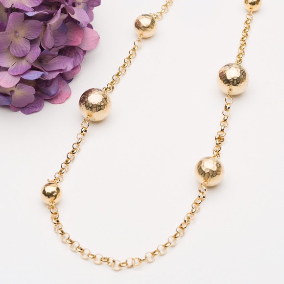 Lee Angel Gold-Tone necklace. NWOT.