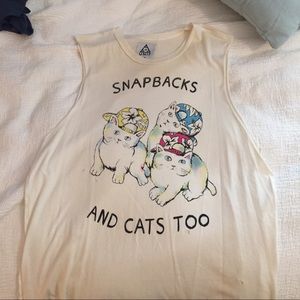 Reserved!! UNIF distressed muscle tee