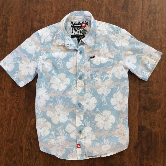 Boys Hawaiian dress shirt