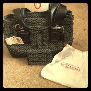 Coach Purse with wallet.