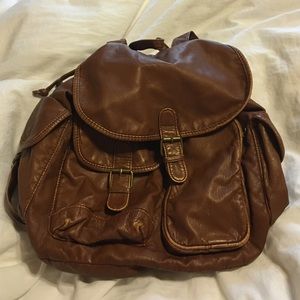 Mossimo brown backpack handbag
