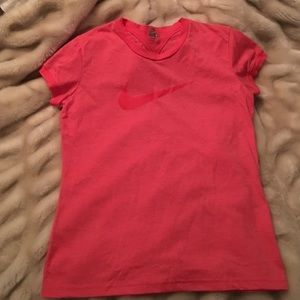 Pink Nike T- shirt