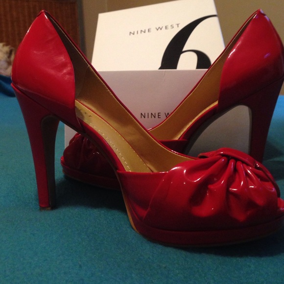 Nine West Red Heels