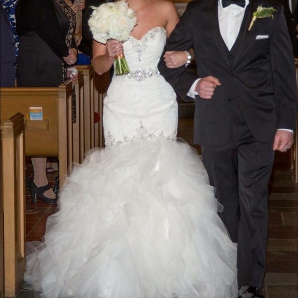 Dance all night long in this ivory dream gown!