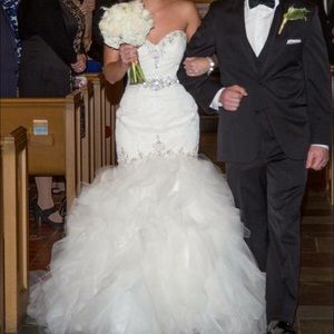 Dance all night long in this ivory dream gown!