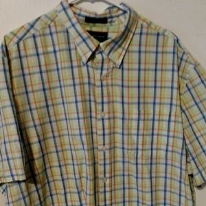 Saddlebred short sleeved button up shirt