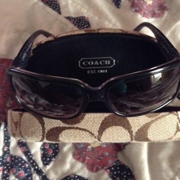 Sunglasses and case