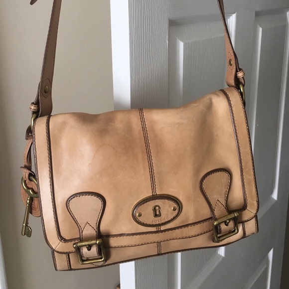 Real Leather Fossil Purse/Tote