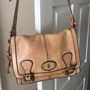 Real Leather Fossil Purse/Tote