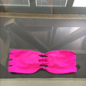 Mikoh Monaco Bandeau Bikini Top
