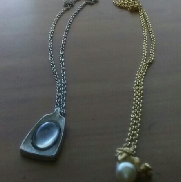 Mood necklace and angle necklace