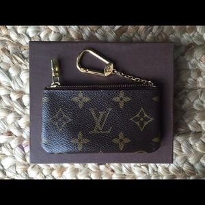 Louis Vuitton Monogram Key Chain Coin Purse