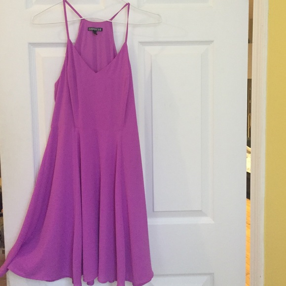 Never worn purple/pink express dress!