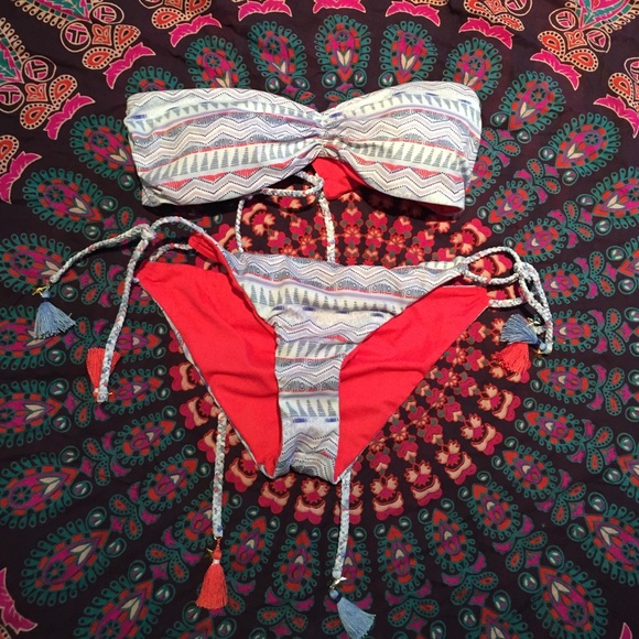 VS bathing suit. Reversible. Size small