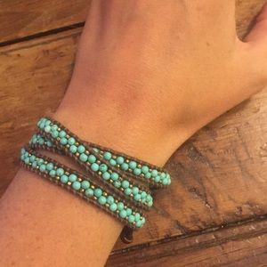 Chan Luu Leather Wrap Bracelet