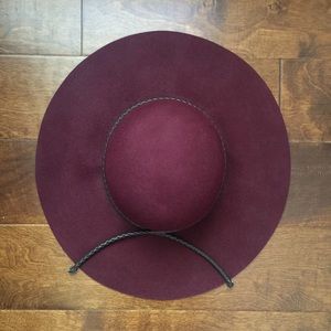 Burgundy Sun Hat