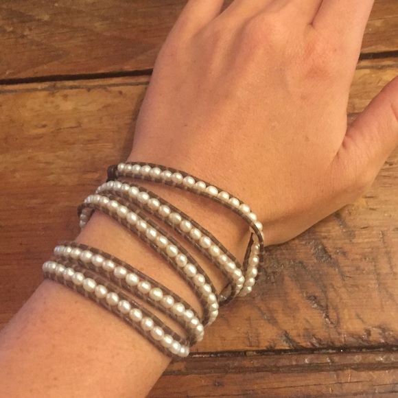 Chan Luu Leather Wrap Bracelet