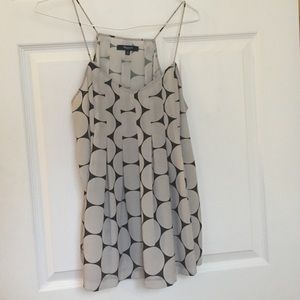 Madewell polka dot top.