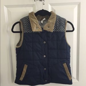 Navy vest