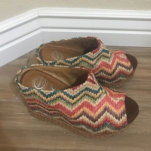 Jeffrey campbell Havana last crochet wedges