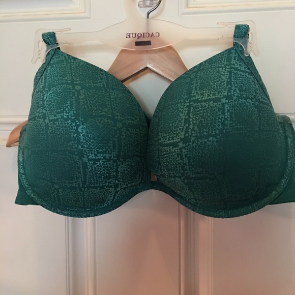 Cacique plunge teal color.  Wore a couple of times