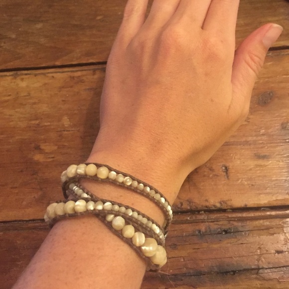 Chan Luu Leather Wrap Bracelet