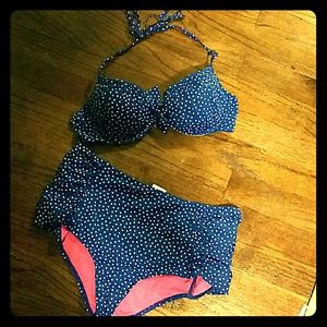 A & F Polka Dot Bikini 👙