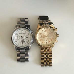 Two Michael Kors watches