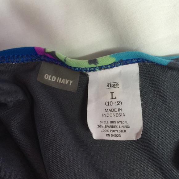 Girl's Old Navy Swimsuit Tankini Top - Picture 3 of 3