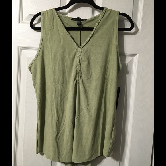 Sueded Tank