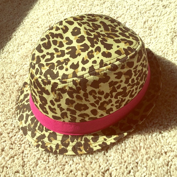 Leopard print fedora