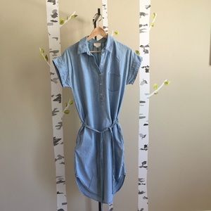 PRICE ⬇️ Chambray Shirt Dress Band of Outsiders