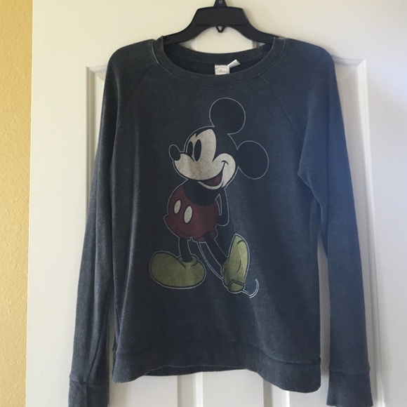 Mickey Mouse dark grey crewneck