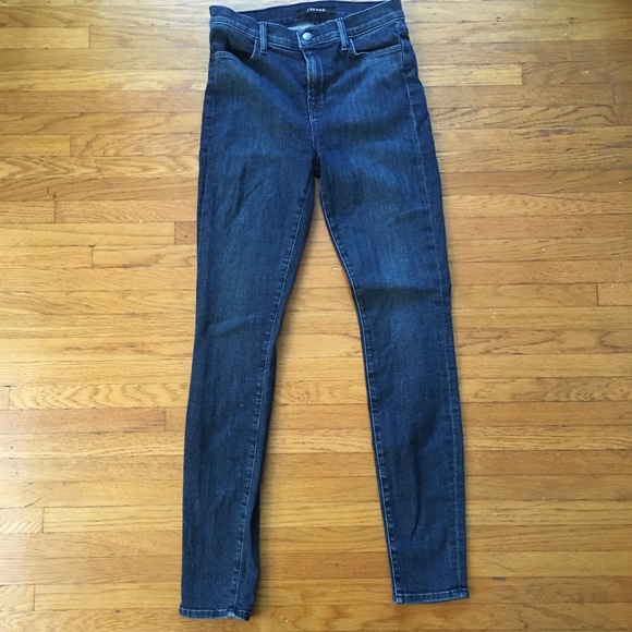 J BRAND Maria High Rise Skinny Jean (Vigilante) 27