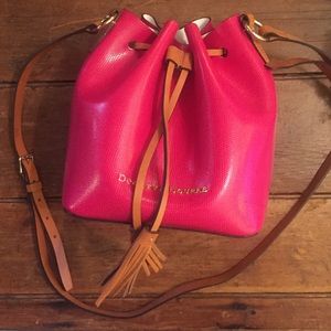 Hot Pink Dooney & Bourke Bucket Bag