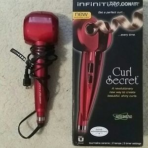 Conair infiniti pro curl secret in red