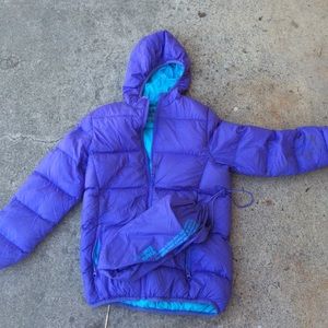 Triple star down jacket