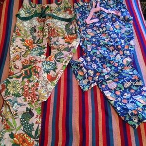 Two Nick and Nora Pajama Pants