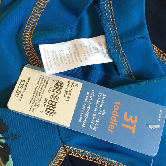 Carter's toddler rash guard.🏊🏄 - Picture 3 of 3