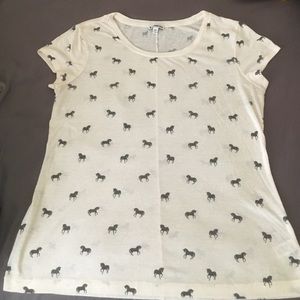 Unicorn Print T-Shirt