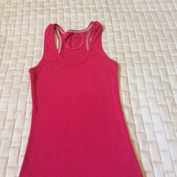 Pink tank top