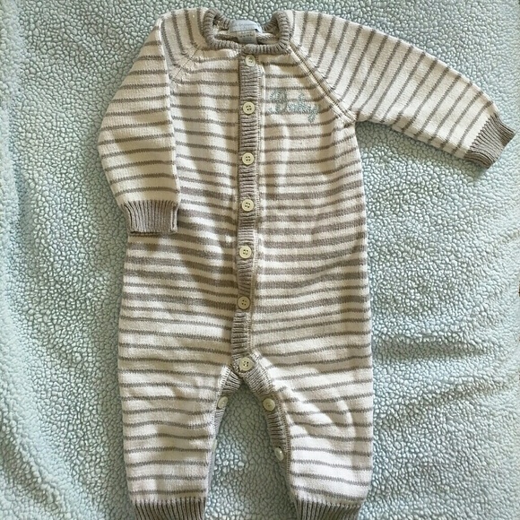 Adorable knitted onesie