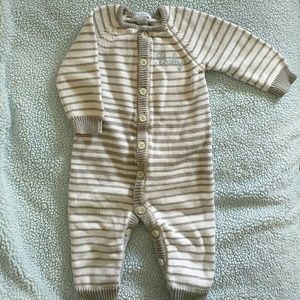 Adorable knitted onesie
