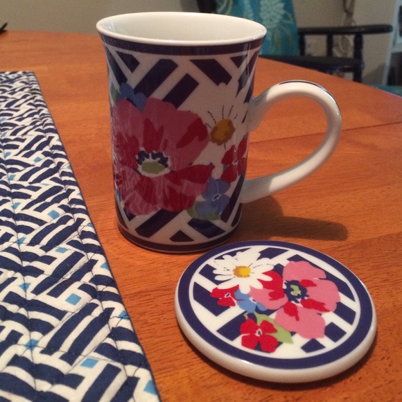 Vera Bradley coffee mug